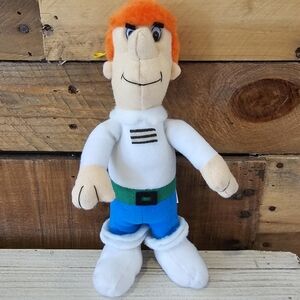 Vintage 1989 Nanco/Hanna Barbera "George Jetson" plush 10" high